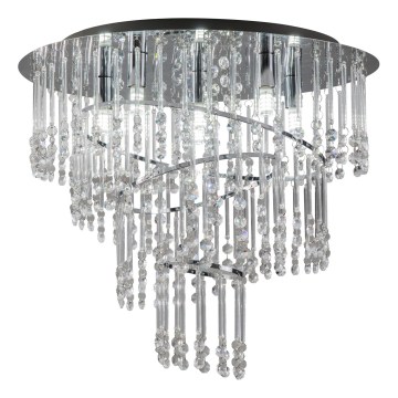 Zuma Line - Plafonnier 6xG9/25W/230V Ø 45 cm chrome brillant/transparent