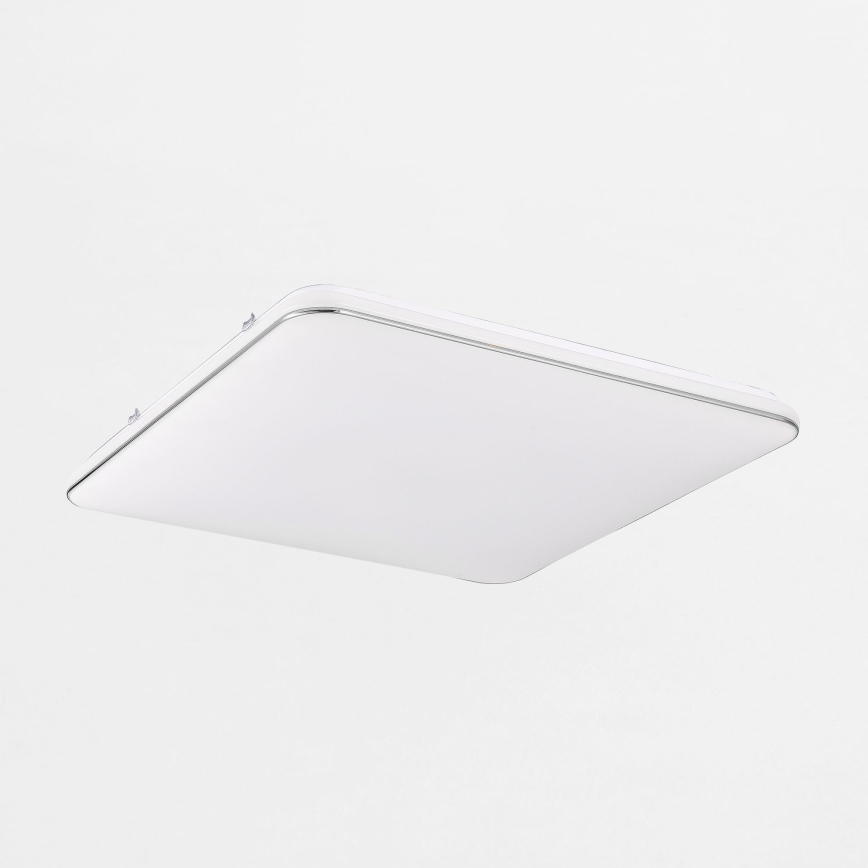 Zuma Line - Plafonnier à intensité variable LED/48W/230V 53x53 cm chrome brillant