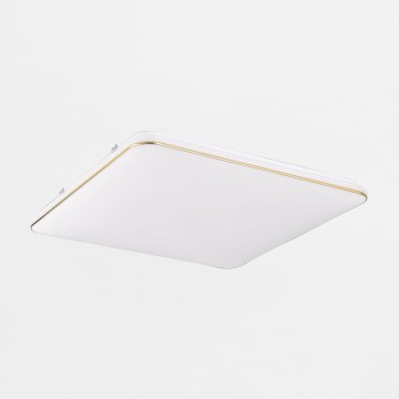 Zuma Line - Plafonnier à intensité variable LED/48W/230V 53x53 cm doré