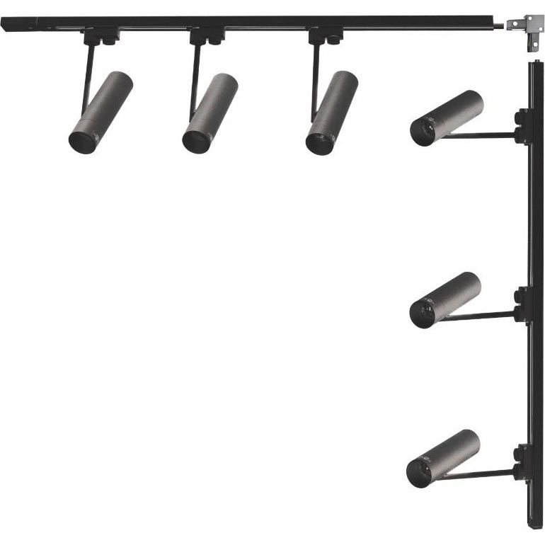 Zuma Line - Railspot voor railsysteem 6x GU10/35W/230V, zwart