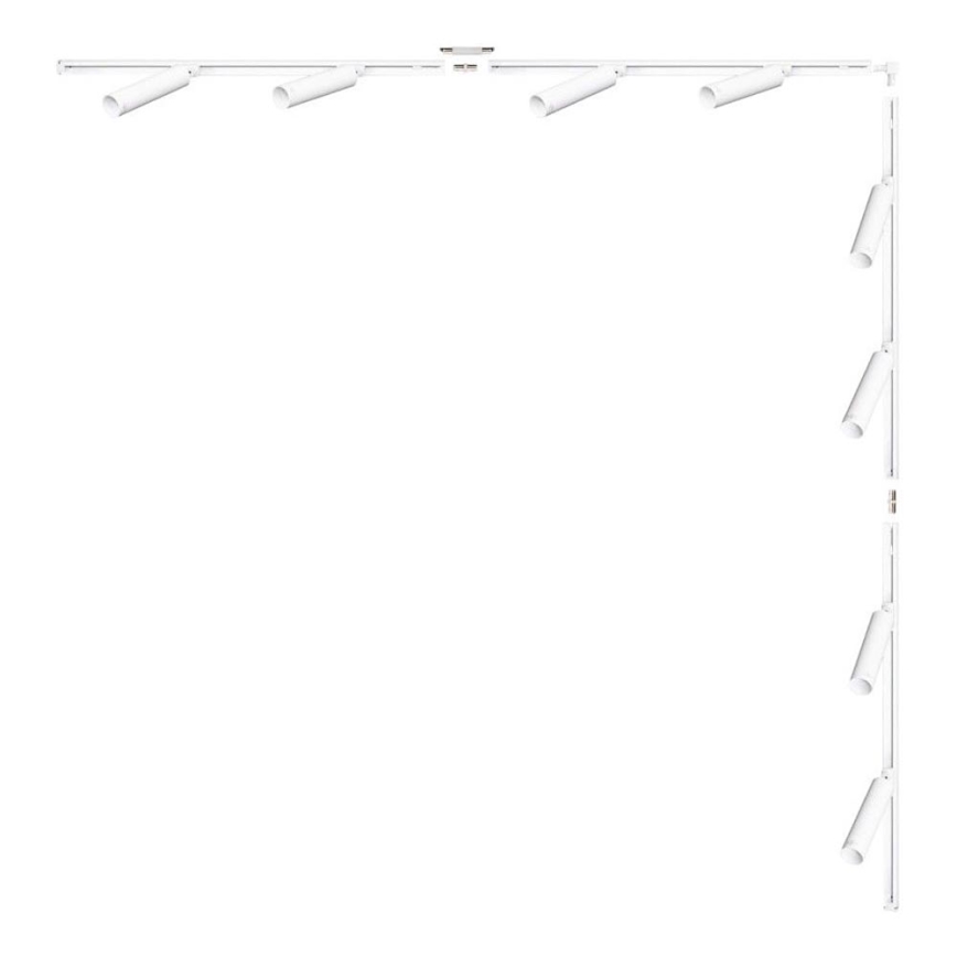 Zuma Line - Railspot voor railsysteem 8x GU10/35W/230V wit