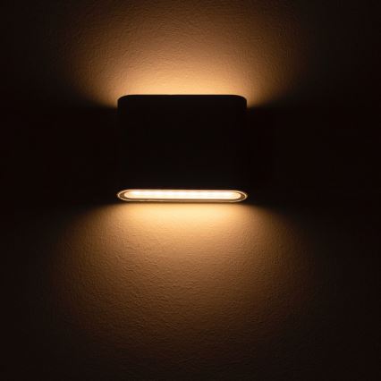 Zuma Line - LED Wandlamp voor buiten LED/12W/230V IP65 zwart