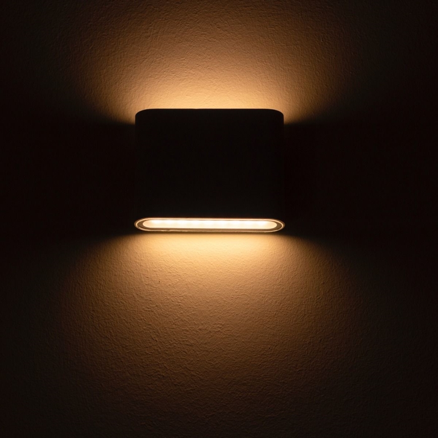 Zuma Line - LED Wandlamp voor buiten LED/12W/230V IP65 zwart