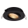 Zuma Line - Spot encastré 1xGU10/50W/230V noir