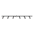Zuma Line - Spot sur rail 6xGU10/35W/230V noir