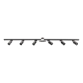 Zuma Line - Spot sur rail 6xGU10/35W/230V noir