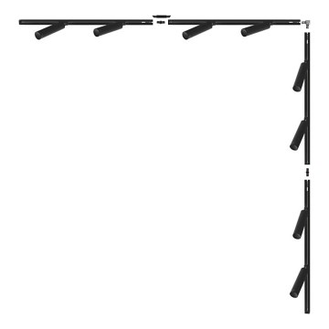 Zuma Line - Spot voor railsysteem 8xGU10/35W/230V zwart