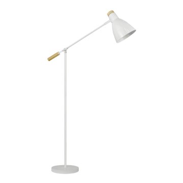 Zuma Line - Staande Lamp 1xE27/60W/230V wit/grenen