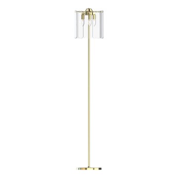 Zuma Line - Staande Lamp 3xE14/40W/230V goud