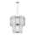 Zuma Line - Suspension chaîne 8xE14/60W/230V chrome brillant