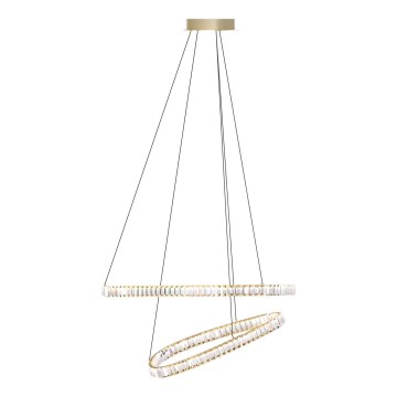 Zuma Line - Suspension filaire à intensité variable en cristal LED/36W/230V 2700-6000K + télécommande