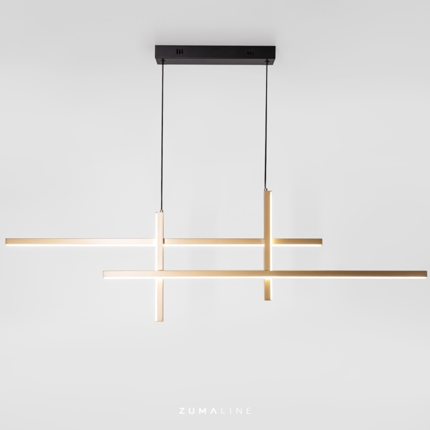 Zuma Line - Suspension filaire LED/42W/230V 3000/4000/6000K doré
