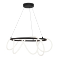 Zuma Line - Suspension filaire LED/58W/230V 3000/4000/6000K noir