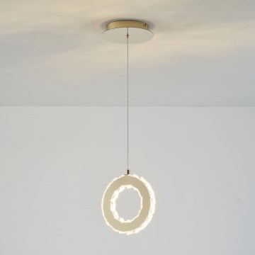 Zuma Line - Suspension LED dimmable sur câble LED/10W/230V dorée