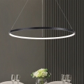 Zuma Line - Suspension LED sur câble, 36 W, 230 V, 3000/4000/6000 K, Ø 80 cm, noir