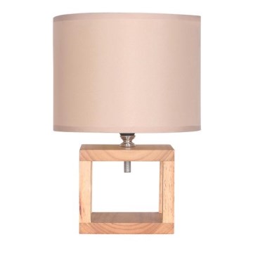 Zuma Line - Tafellamp 1xE14/40W/230V bamboe/beige