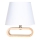 Zuma Line - Tafellamp 1xE14/40W/230V bamboe/wit
