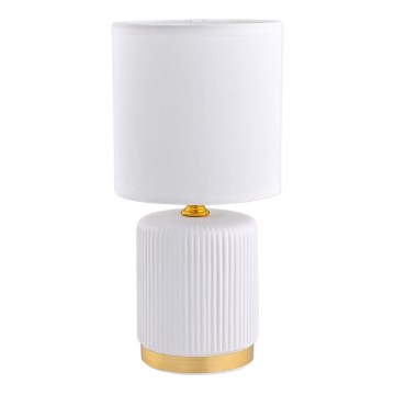 Zuma Line - Tafellamp 1xE14/40W/230V wit/goud