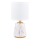 Zuma Line - Tafellamp 1xE14/40W/230V wit/goud/marmeren decor