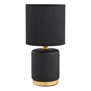 Zuma Line - Tafellamp 1xE14/40W/230V zwart/goud