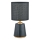 Zuma Line - Tafellamp 1xE14/40W/230V zwart/goud/marmeren decor