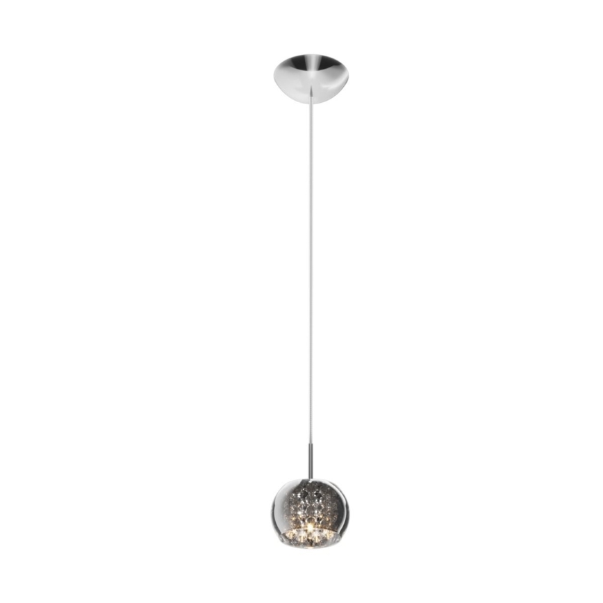 Zuma Line - Vervangingsglas voor G9-kroonluchter Ø 13 cm, rookgrijs