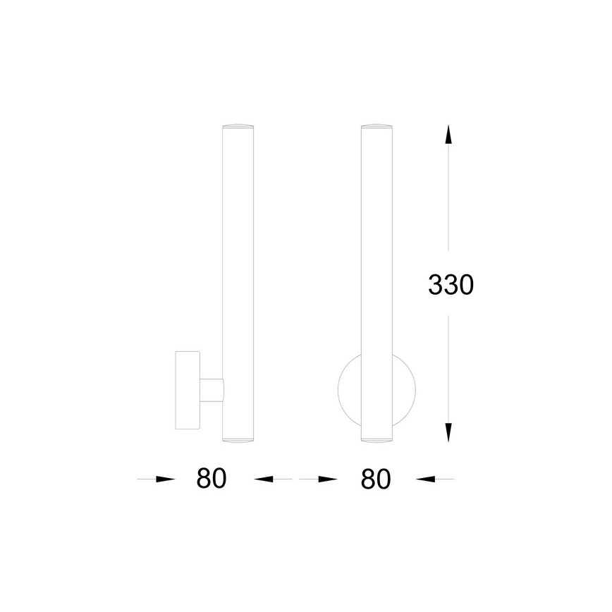 Zuma Line - LED Wand Lamp 2xLED/5W/230V