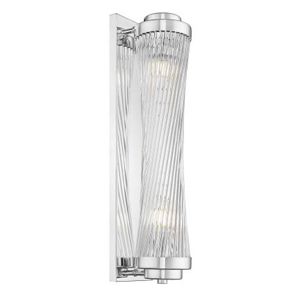 Zuma Line - Applique murale 2xE14/60W/230V chrome brillant