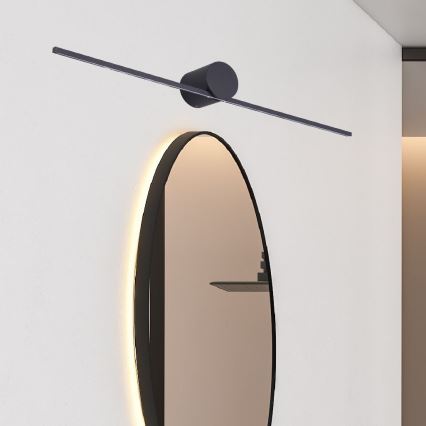 Zuma Line - Éclairage de miroir salle de bain LED/6W/230V 40 cm IP44 noir