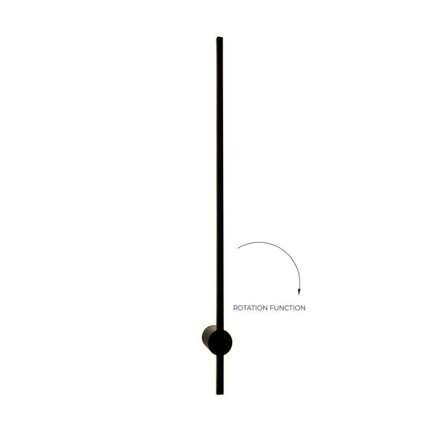 Zuma Line - LED wand verlichting LED/12W/230V 90 cm zwart