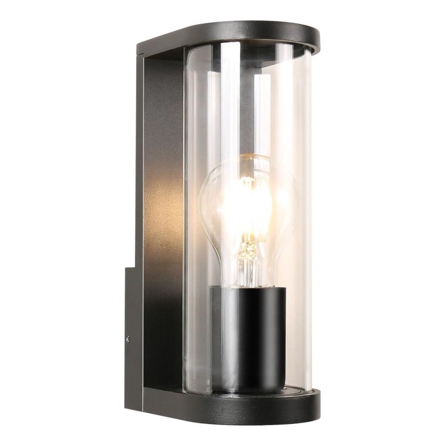 Zuma Line - Wandlamp voor buiten 1xE27/60W/230V IP44 zwart