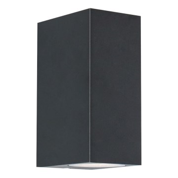 Zuma Line - Wandlamp voor buiten 2xGU10/35W/230V IP44 zwart