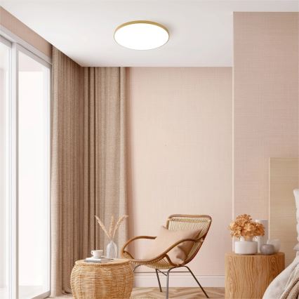 Zuma Line - LED plafondlamp VERI LED/44W/230V Ø 47 cm goud