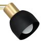 Zwart Goudkleurige Spot Verlichting FRESNO 3x E27 / 60W / 230V