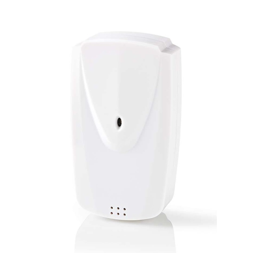 Zwart weerstation met LCD display 230V - Nedis WEST404BK
