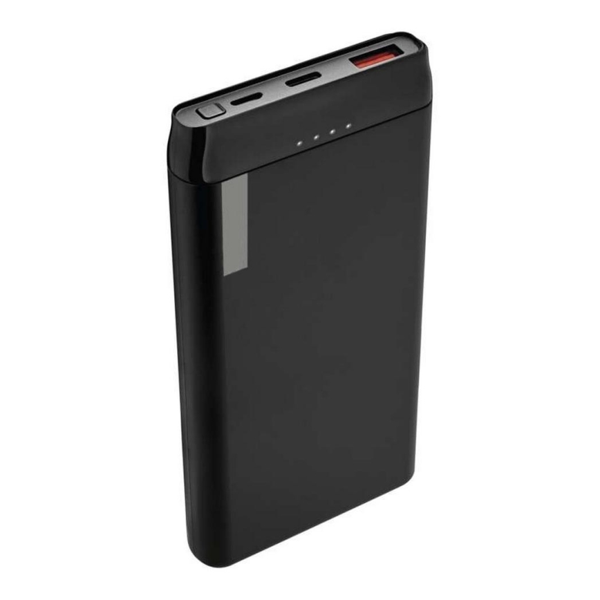 Zwarte ALPHAQ Powerbank 10000 mAh / 3,7V