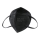 Zwarte CTPL Ademhalingsmasker FFP2 NR / KN95 1 st
