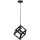 Zwarte Hanglamp aan een koord 1x E27 / 60W / 230V