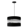 Zwarte Hanglamp HELEN 1x E27 / 15W / 230V