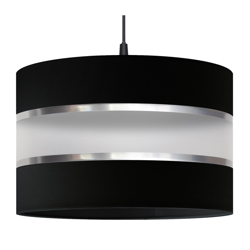Zwarte Hanglamp HELEN 1x E27 / 15W / 230V