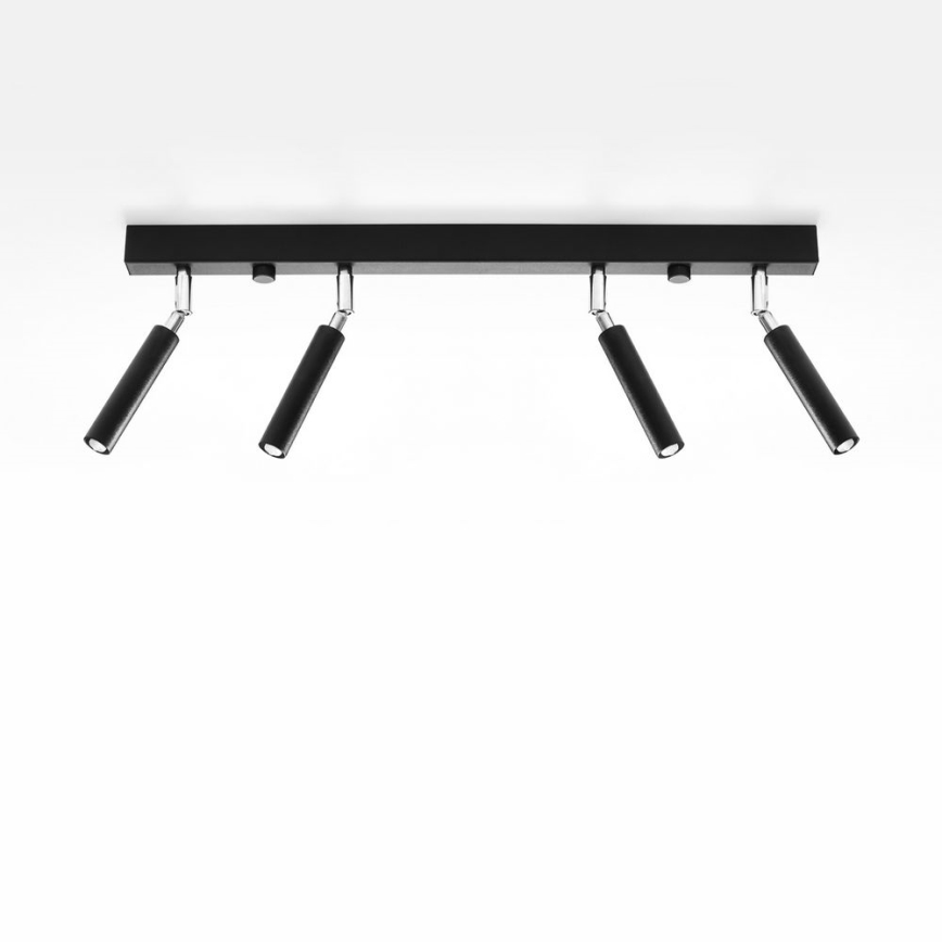 Zwarte Spot EYETECH 4x G9 / 12W / 230V