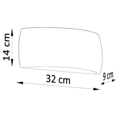 Zwarte wandlamp PONTIUS 1x G9/ 60W / 230V