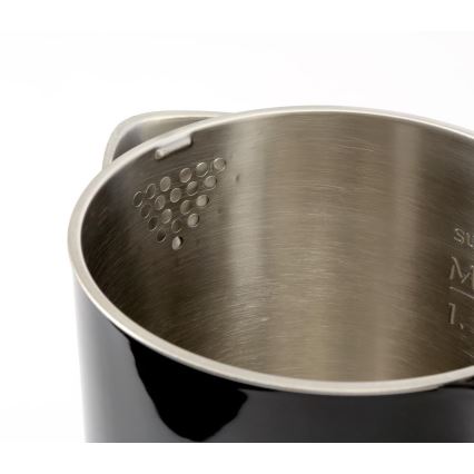Zwarte waterkoker 1,7 l 1800W / 230V